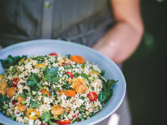 gebraden kip tabbouleh van avonturen in kip