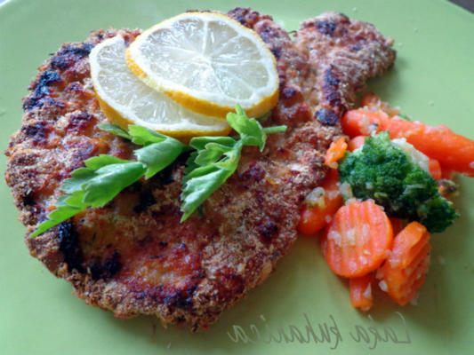gebakken schnitzels
