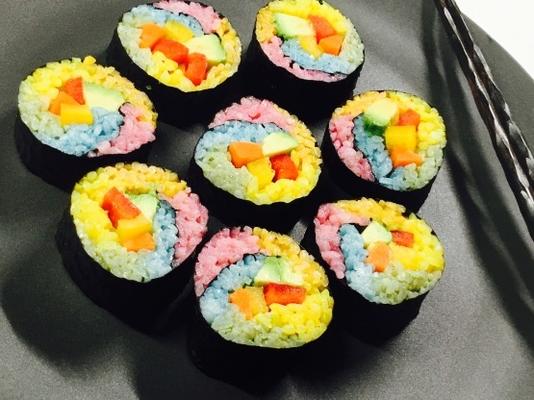 regenboog sushi