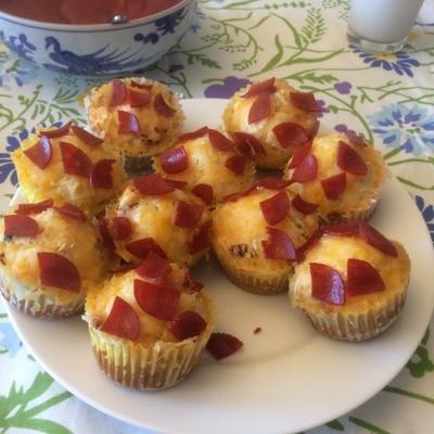 pizza cupcakes