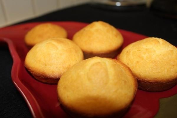 eenvoudige maïsbroodmuffins