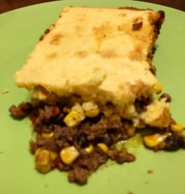 maisbrood rundergehakt braadpan