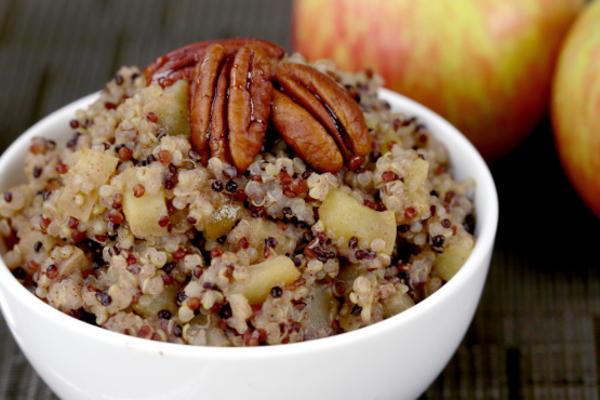 appeltaart ontbijt quinoa