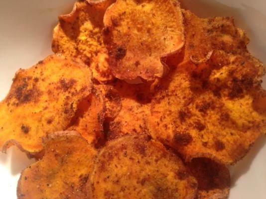 garam masala zoete aardappelchips