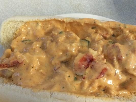 kreeft en garnalenbroodjes