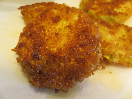 gebakken courgette-chips