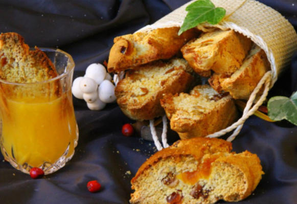 Toscaanse stijl glutenvrije cantucci