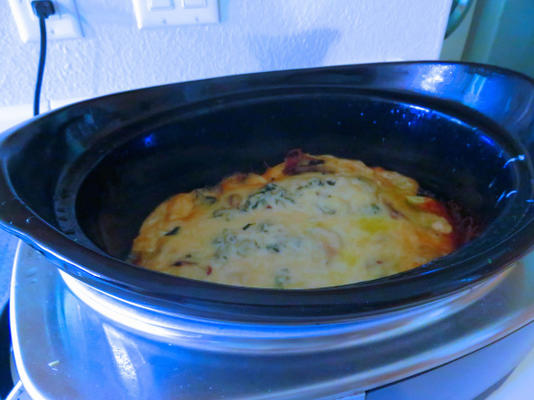 slowcooker spinazie alfredo lasagne