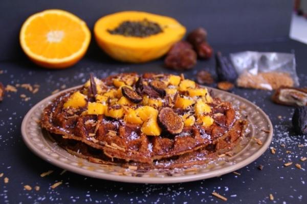 graanvrij andndash; paleo-wafels met kokosmeel