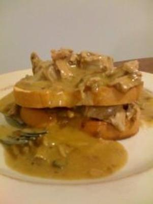 varkenshaas en jus