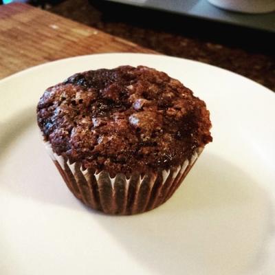 chocolade wortel en pompoen muffins