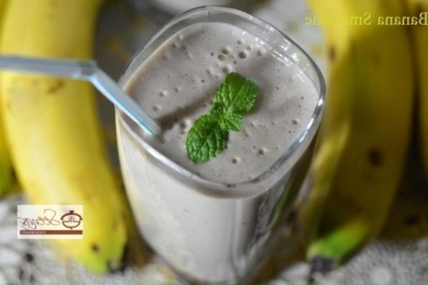 banaan smoothie / banaan haver smoothie