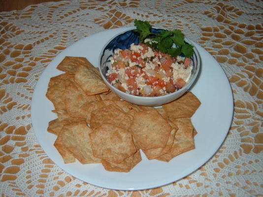 smakelijke dip van de lomi-zalm