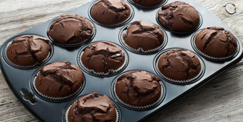 flourless brownie muffins