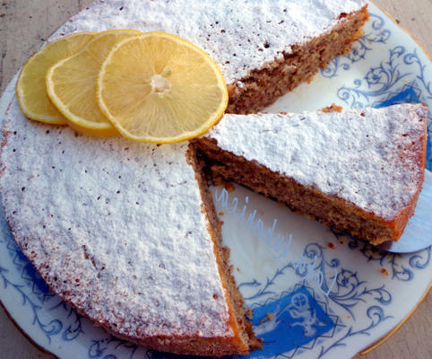 torta caprese al limone