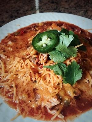 pittige kip chili