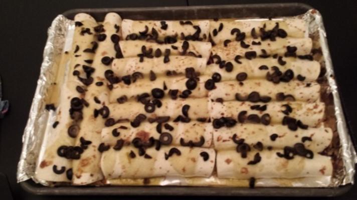 witte meisjes enchiladas