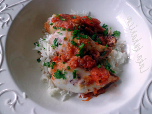 gebakken gevulde calamares