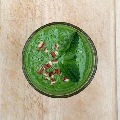 mint en spinazie power smoothie (en zo lekker!)