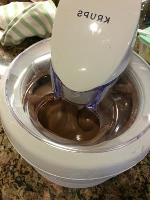 koolhydraatarm chocolade-ijs