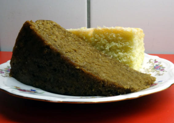 vakantie caramel pudding spice cake