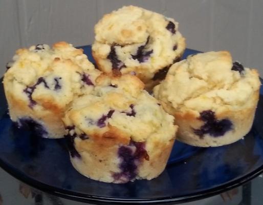 bosbessen scone muffins