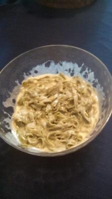 spinazie alfredo low cal