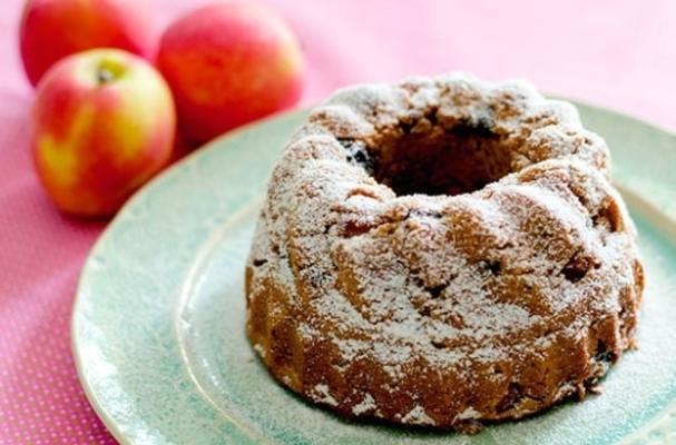 appel rum rozijn taart (glutenvrij, low-gi)