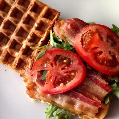 blt wafelsandwich