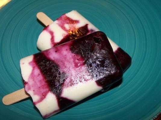 blueberry cheesecake ijslollys