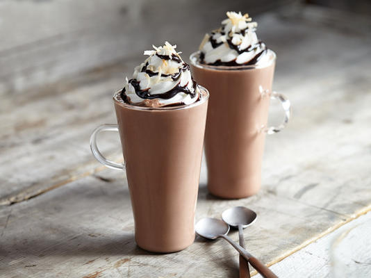 chocolade kokosnoot koeler