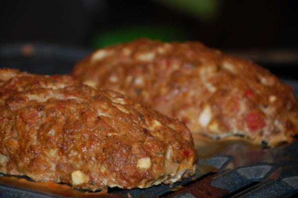 gehaktbrood van kalkoen en chorizo