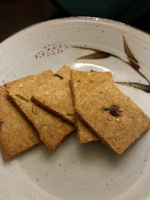 bieslookbloesem crackers (volkoren)