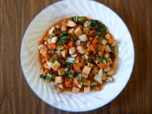 tofu hoisin met paksoi