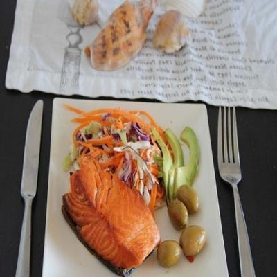 vanille gerookte zalm