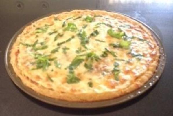 gemakkelijke glutenvrije spinazie pizza sp5