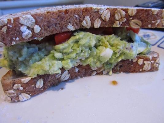 broodje auberginesalade (geen mayo!)