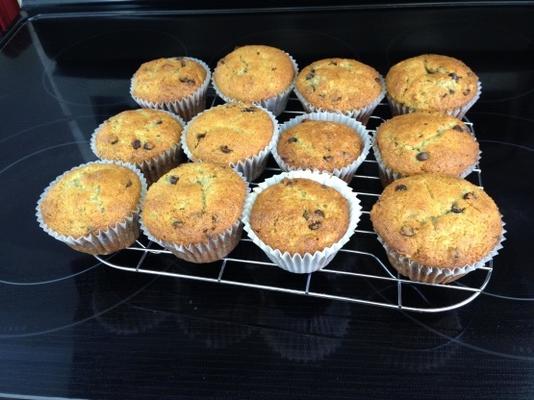 bananenchocolade-chipmuffins van Jane