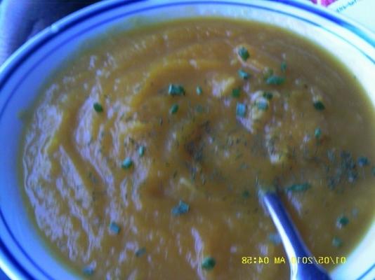 butternut squash pear soup