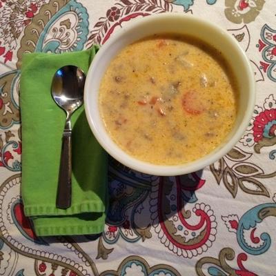 aardappelworst chowder: slowcooker