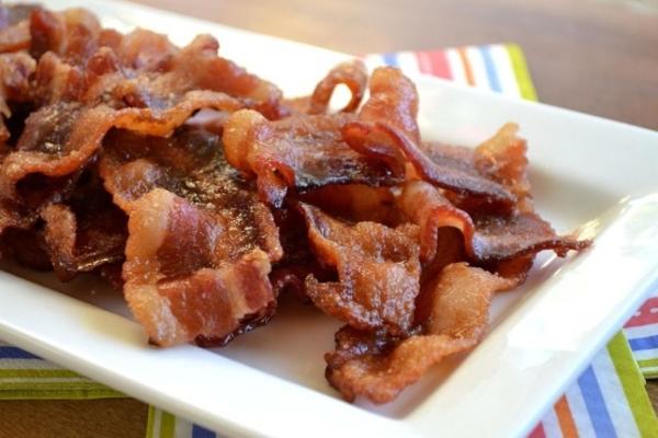 geglaceerd bacon bruin suikerbacon