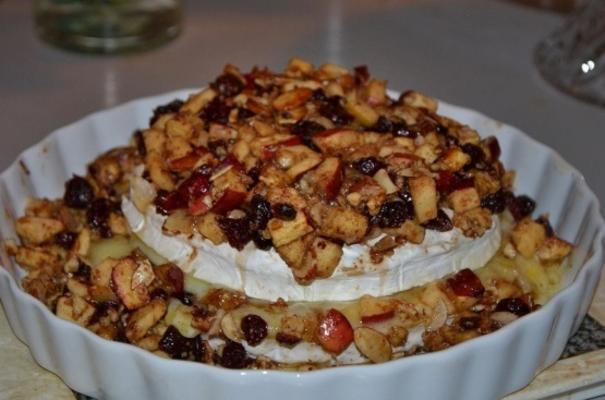 appel cranberry brie voorgerecht