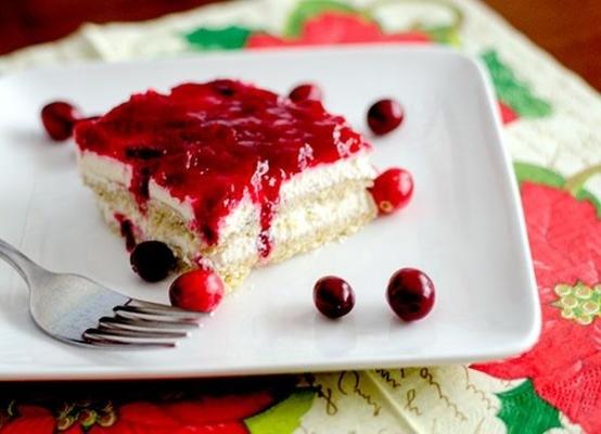 cranberry tiramisu (glutenvrij, diabetisch vriendelijk)