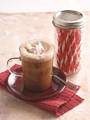 warm je winter op met een pepermunt mokka-koffie