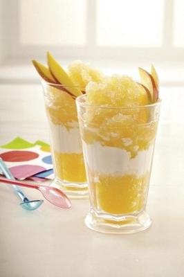tropische citrus granita