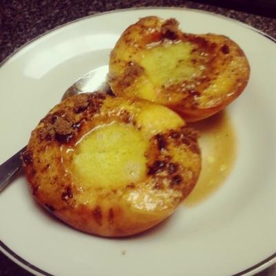 gebakken perziken ... mmm