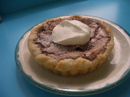 zijdezachte chocolade kefir taartjes