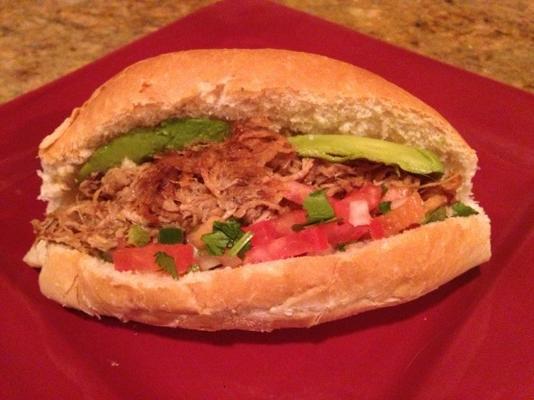 carnitas suprema sandwich