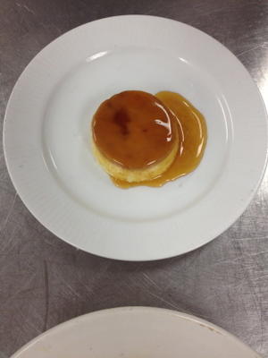 flan de naranja / orange flan