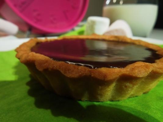kinder chocolade tartelette